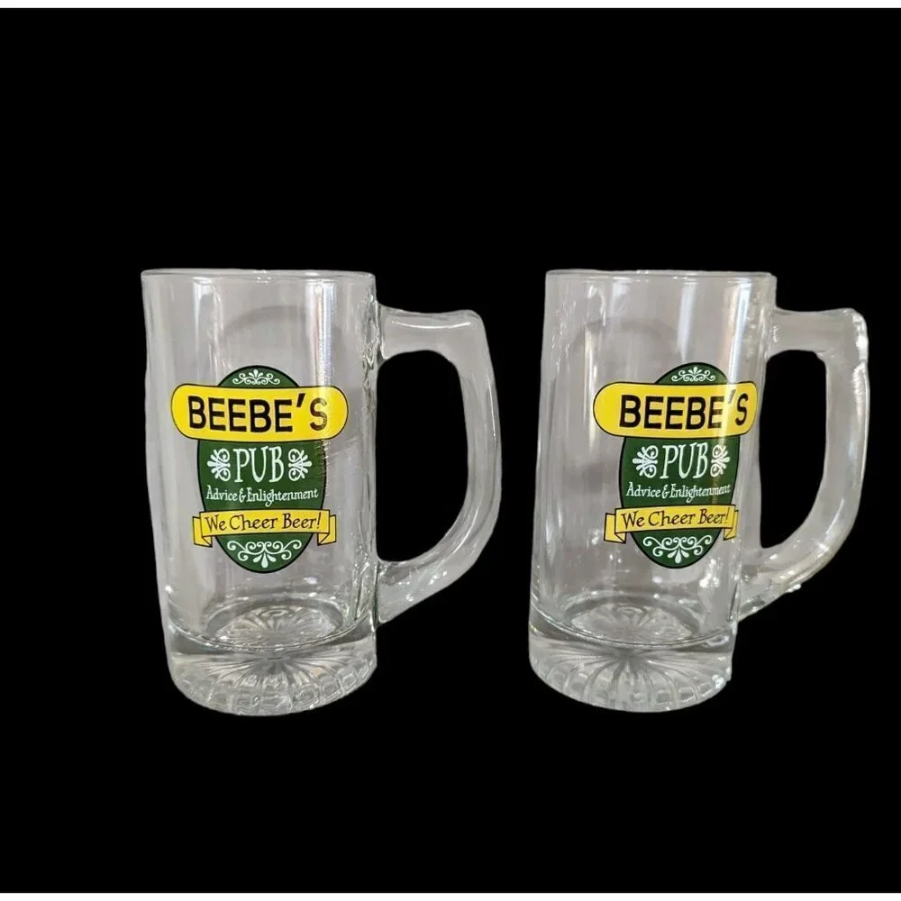 BEEBE'S PUB Advice & Enlightenment No Cheer‎ Beer glass beer mug 12pz